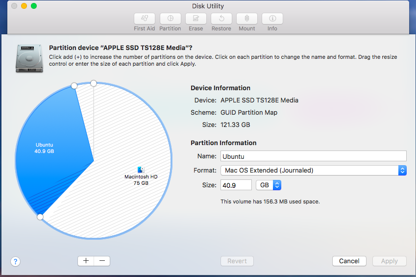 mac pro late 2013 partition for dual boot